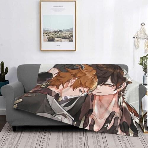 Fleece Blankets On The Sofa Mihuan China