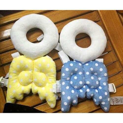 Cute Baby Newborn Head & Back Protection Pillow Toddler Wings Drop Resistance Pad Guardian Cushion Toys