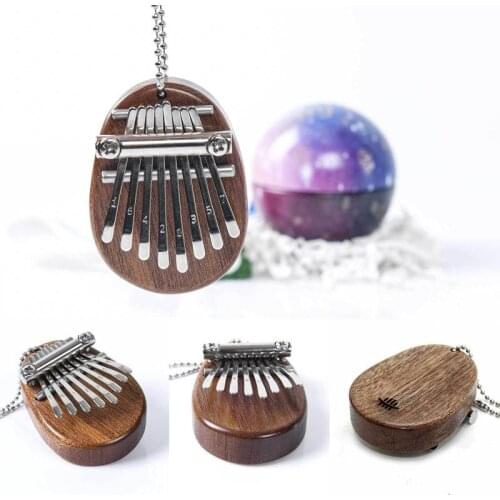 8 Key Mini Kalimba Portable Thumb Finger Thumb Piano Percussion Keyboard Pocket Musical Instrument For Kid Christmas Present Toy