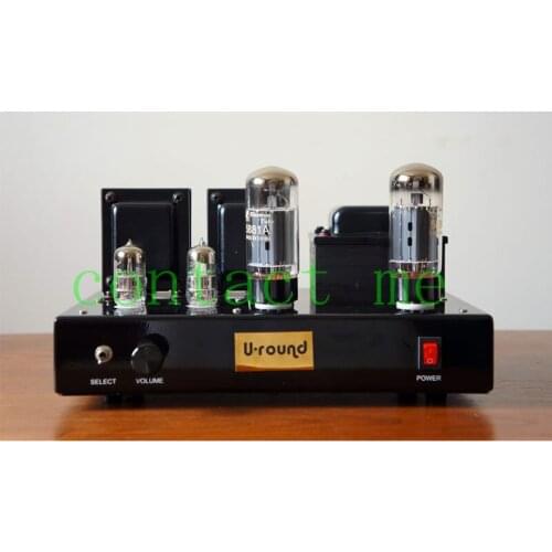 Uround 5881A/KT66 Class A single-ended fever tube amplifier, output power: 7W*2, the sound is atmospheric and calm
