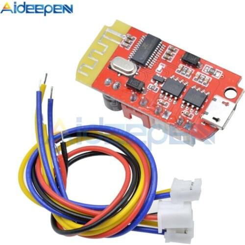 DC 3.7V 5V Digital Audio Amplifier Board Dual Plate 2 Channel 3W DIY Bluetooth Speaker Modification Sound Music Module Micro USB