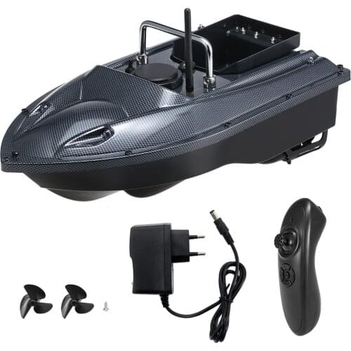 C118 Smart RC Bait Boat Toys Wireless Fish Finder Ship Boat Remote Control 500M Fishing Boats Speedboat Fishing Tool UK/EU Plug