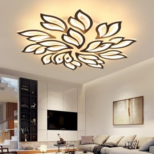 Modern led Ceiling Lights Lamp For Living Room Bedroom Study Room Indoor Modern Led Ceiling Lamp Fixtures 90-260V