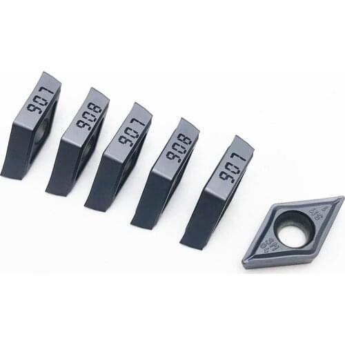 10PCS DCMT11T304 SM IC907 DCMT11T304 SM IC908 Internal turning tool DCMT 11T304 carbide insert turning tool tool turning insert