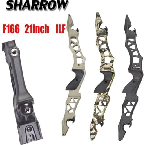 1Pc 21" Recurve Bow Riser ILF Handle Takedown Bow Grip Right Hand Aluminum Alloy Risers For Hunting Shooting Archery Accessories