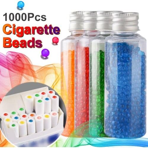 1000pcs DIY Tobacco pops beads Fruit Flavour Mint flavor Cigarette holder Smoking Accessories Tobacco Holder Mentha