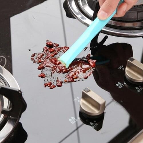 2Pc Stove Cleaning Scraper Decontamination Shovel Scraping Surface Opener 3 Colors Size 17.8 X2.7cm Color Random