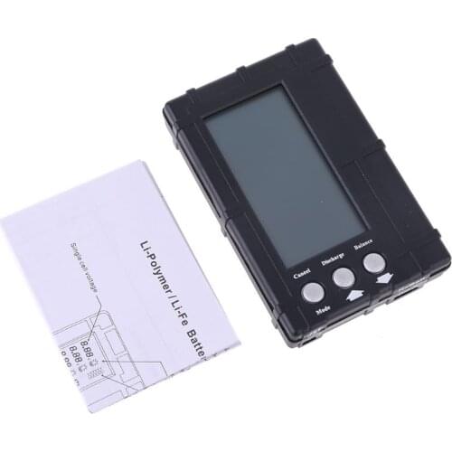3 in 1 RC 2s-6s LCD Li-Po Battery Balancer Voltage Meter Tester and Discharger