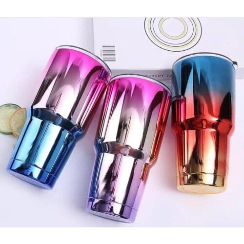 304 stainless steel ice tyrant mug thermos water cup large-capacity car mug ice cup coffee mug beer mug