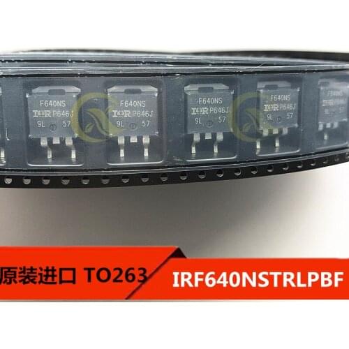 IRF640NSTRLPBF patch TO-263 Screen printing F640NS N channel enhanced field effect tube original products