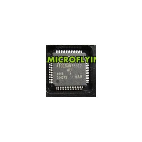 5pcs/lot AT91SAM7S512-AU AT91SAM7S512 MCU ARM7 512KB FLASH 64LQFP IC