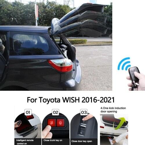 Car Electronics Accessories Electric Tail Gate Tailgate For Toyota WISH 2016-2021 Auto Door Power Operated Trunk
