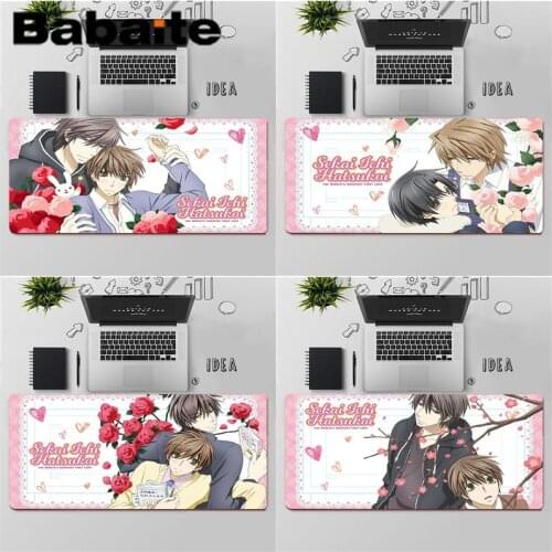 Babaite High Quality Sekai-ichi Hatsukoi laptop Gaming mouse pad Free Shipping Large Mouse Pad Keyboards Mat