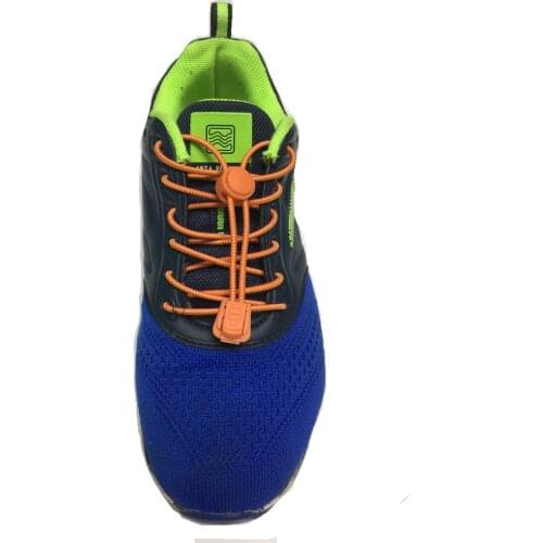 New Buckle High Elastic Shoelace 100cm Adult No Need To Tie Shoelace Multi-color Rubber Running Shoelace One Pair Free Shipping