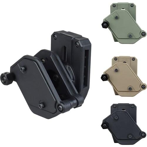 IPSC Magazine Pouch Case Multi-angle speed Holster Adjustment Hunting Tactical Mag Carrier Pouch for 1911/G17/HI-CAPA/PX4/XDM