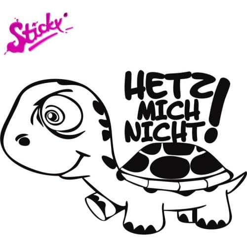 STICKY Car Sticker T5 Turtle Turtle Car Sticker Car Tattoo For Bicycle Motorcycle Accessories Laptop Helmet Trunk Wall