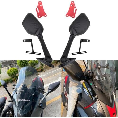 Motorcycle SR MAX Handlebar Rear View Side Mirror Spotlight Bracket Accessories For SRMAX 250 300 SR MAX300 sr max 250 300