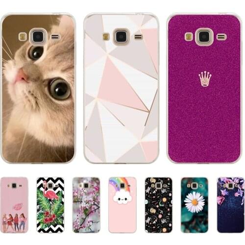 Soft Case For Silicone Back Cover For Cute Phone Cases Cover Bumper for Samsung Galaxy j1 j3 j5 2016 2017 j6 Plus 2018 case