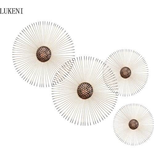 New Chinese Wrought Iron Wall Decoration Creative Home Wall Decoration Ornaments Pendant Metal Wall Decoration Wall Hanging