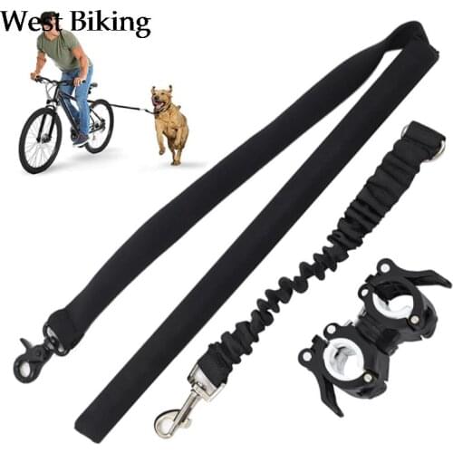 Dog Bike Leash Attachment Hands Free Leash Quick Release Bicycle Dog Exerciser Impact Absorbing System Pull Strength