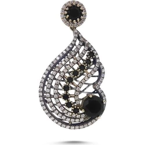 Silverlina Silver Zircon Stone Authentic Pendant