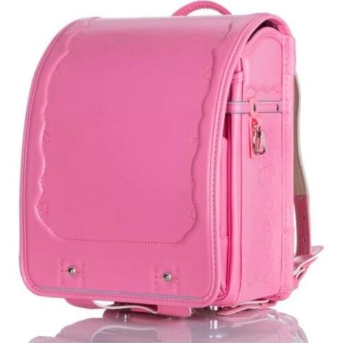 Japan school bag for boys brand orthopedic backpack high quality PU leather student backpack kids primary Grade 1-3 schoolbags