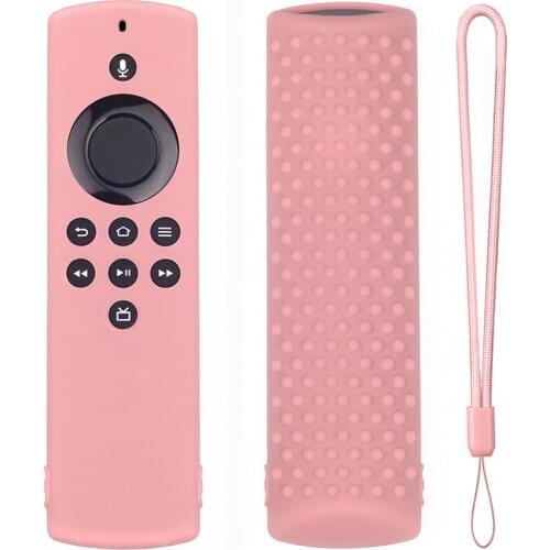 Silicone Remote Control Protective Cover Shockproof Storage Case All-inclusive Skin Sleeve for Fire TV Stick Lite
