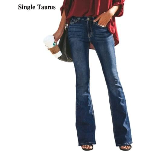 Женские джинсы клеш Single Taurus China At AliExpress