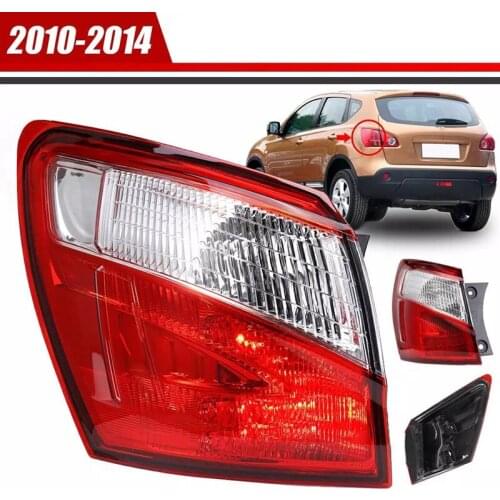 Car LED Rear Tail Light Outer for Nissan Qashqai 2010-2014 EU Version