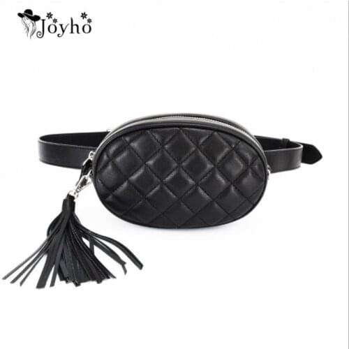 JOYHO fanny pack women waist packs belt bag female shoulder crossbody bag school bum bag waist mini purse for women 2019 PU