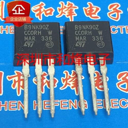 100% New&original B9NK90Z STB9NK90Z-1 TO-262 900V 8A