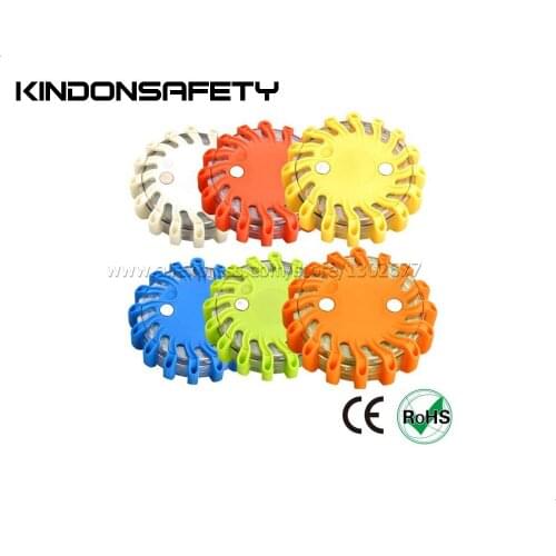 6pcs Free shipping traffic warning light, BLACK GREENLED road Flares flashing safety beacon/Varningsljus/Warnleuchten/Blitzblink