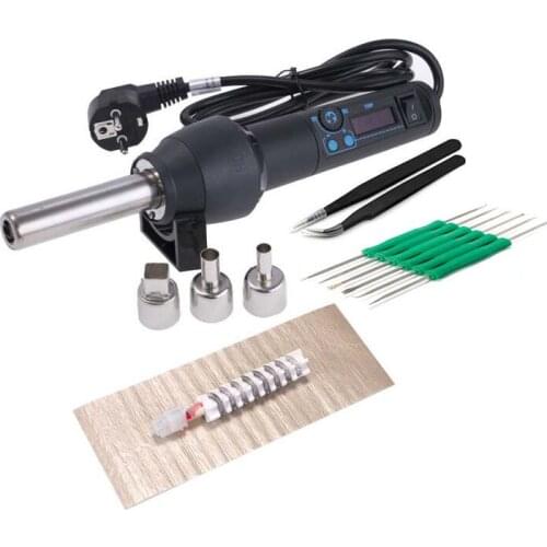 220V 700W YIHUA 8858-I Tool Set Hot Air Gun Blower Electric Desoldering Gun with Heater Tweezers and Soldering Tool