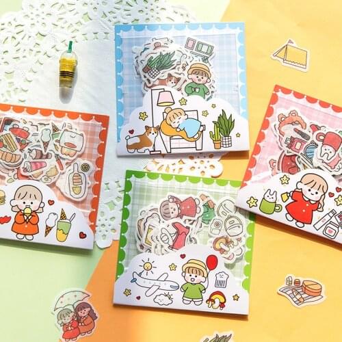 8packs/LOT little Theatre series stationery decorative paper sticker washi sticker