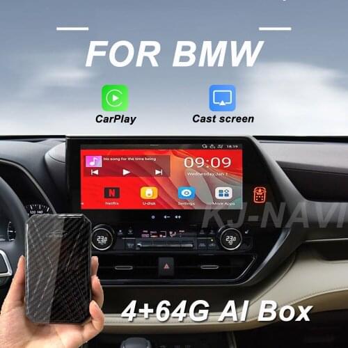 Android 9.0 For BMW X6 F06 F12 F13 F16 E71 E72 Ai Box Car System 4+64G Applicable for Apple TV GPS Multimedia video Box