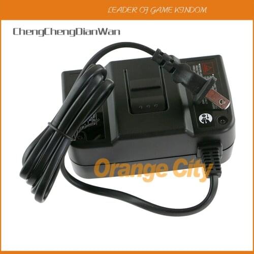 ChengChengDianWan High Quality US Plug Wall Charger AC/DC Adapter Power Supply Charger For N64 Black 10pcs/lot