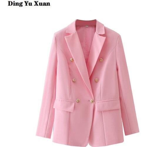 Женские двубортные пиджаки Ding Yu Xuan China At AliExpress