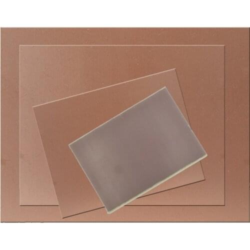 FR4 PCB 7x10 10x15 15x20 20x30 cm 7*10 10*15 15*20 20*30 Single Side Copper Clad plate DIY PCB Kit Laminate Circuit Board