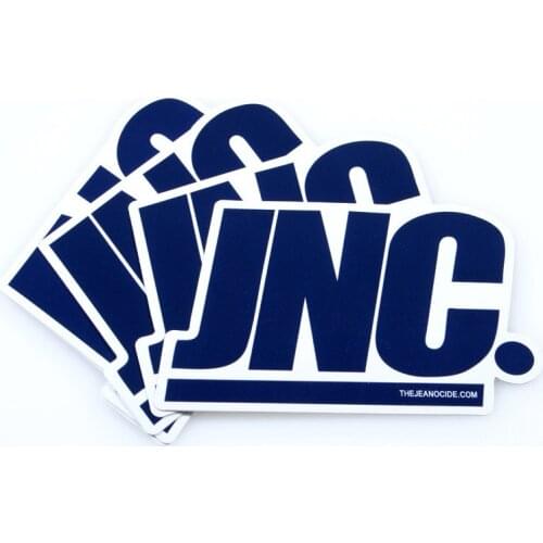 Private Design Custom Die Cut Adhesive Paper Stickers with Shiny Printed Brand ---PX9023