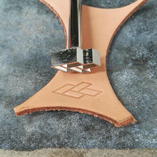 Smooth Knitting Tools For Leather Engraving And Printing Geometric Grain Steel Precision Art Border Leather Craft Tools Stamps