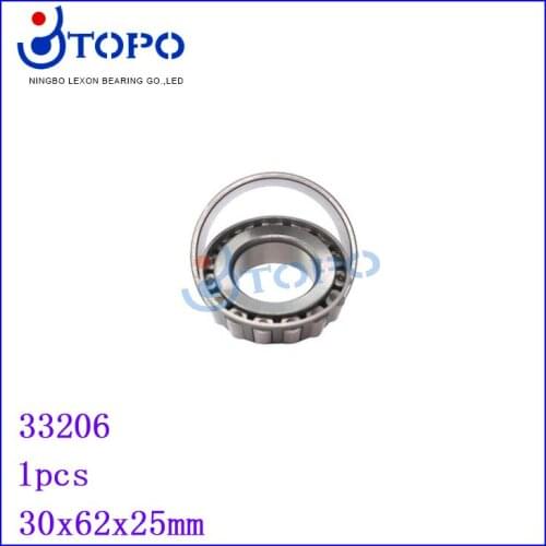 30*62*25 Tapered roller bearing 33206