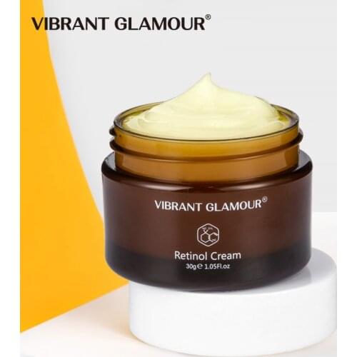 VIBRANT GLAMOUR Retinol Face Cream Firming Lifting Anti-Aging Remove Wrinkle Brightening Moisturizing Cream Skin Face Care TSLM2
