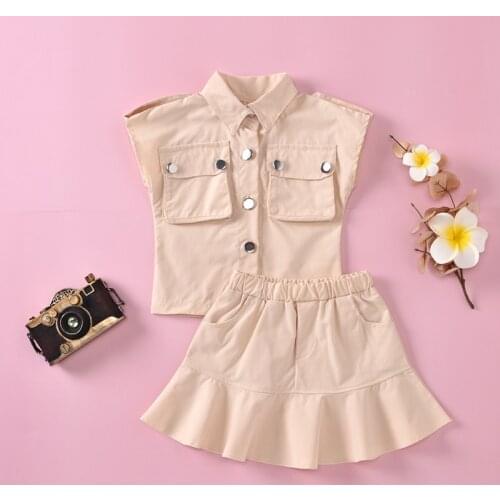 Menoea 2021 Summer Baby Girls Boys Clothing Sets Short sleeve Shirt+Shorts Korean Japan Style Girls Solid Color Clothes Suit