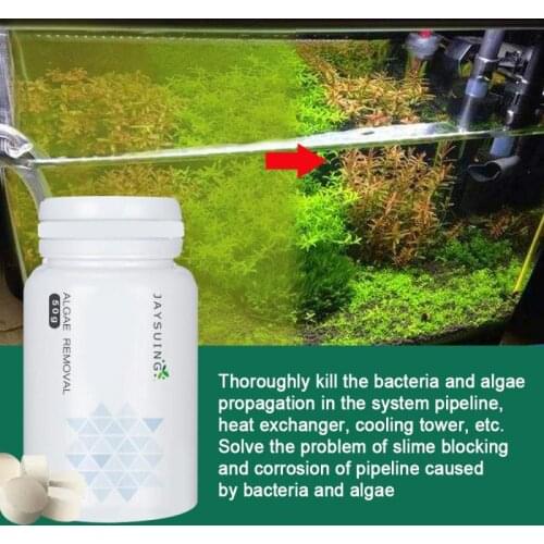 Fish Tank Moss Remover Aquarium Algaecide Aquatic Cleaning Tools Control Algae Detergent Purification Water With Spoon