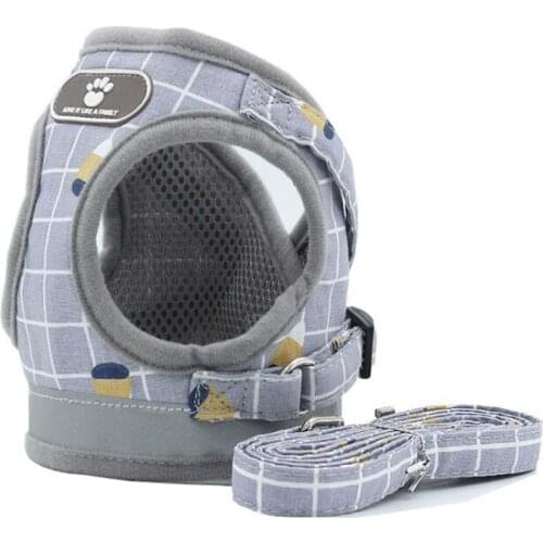 Dog Harness Leash Arnes Perro Peitoral Cachorro Harnais Petit Chiens Pet Acessorios Cachorro Hondentuigjes Supplies Tuig Hond