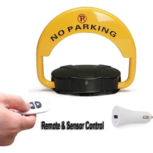 Factory Direct Rechargeable Lithium Battery Remote Control Car Parking Lock