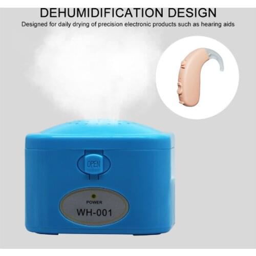Hearing Aids Dryer Electric Drying Box Headphone Dehumidifier Moisture Proof Hearing Aid Dryer Case