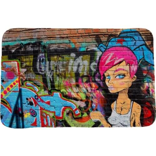 Creative 3D Abstract Painting Series Carpets and Rugs for Bedroom Living Room Carpet Kitchen Bathroom Anti-Slip Floor Mats