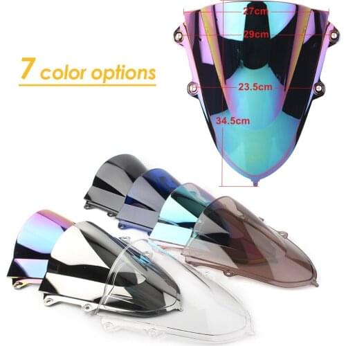 R15 2019 Motorcycle Windshield Windscreen Windproof For Yamaha YZF-R15 V3 2017 2018 2019 Double bouble ABS Plastic