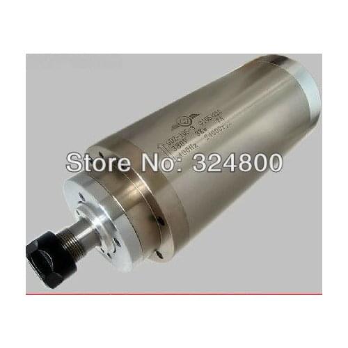 High quality 3kw spindle motor 220v 400hz 24000rpm ER20chuck 12A 105mm diameter water cooling spindle motor CNC machine